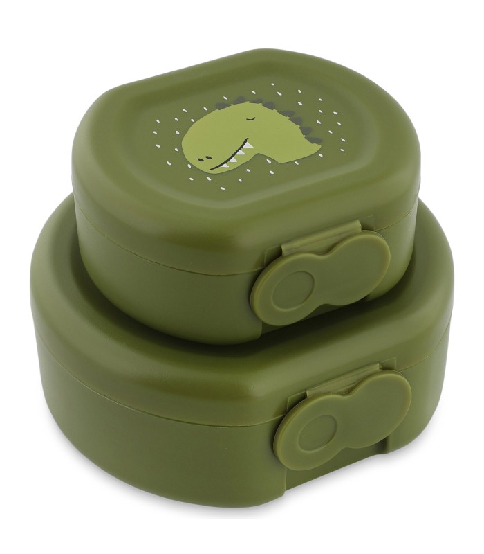 Fiambrera con clip - 2 Uds. - Mr. Dino