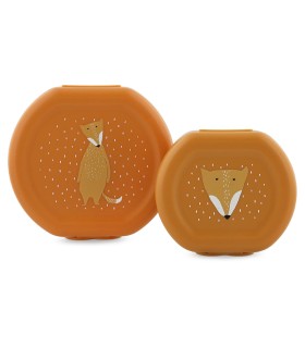 Fiambrera con clip - 2 Uds. - Mr. Fox