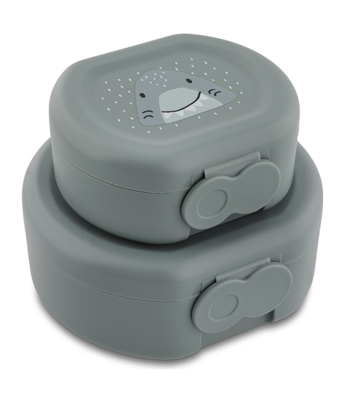 Fiambrera con clip - 2 Uds. - Mr. Shark