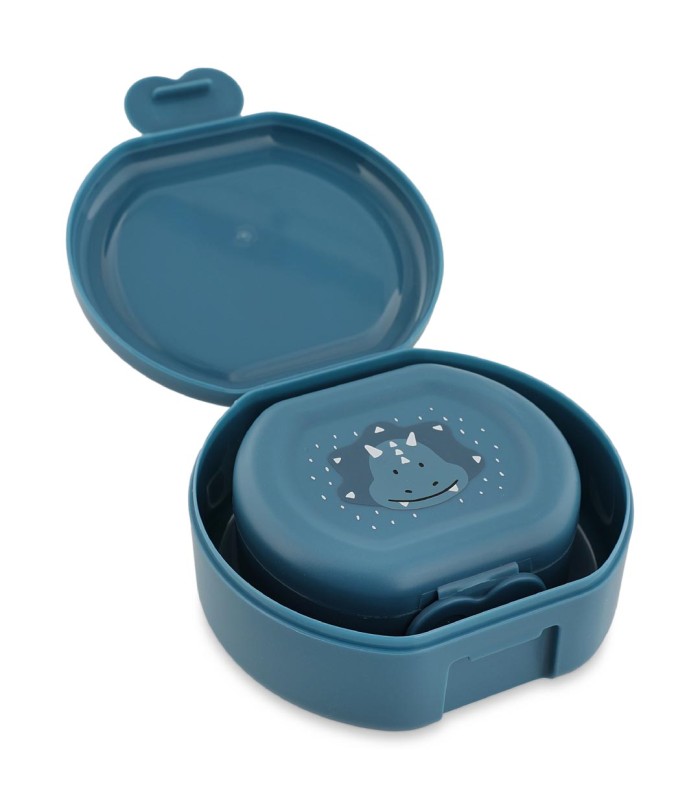 Fiambrera con clip - 2 Uds. - Mr. Triceratops