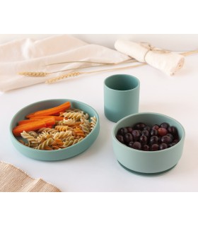 SET VAJILLA 3 PIEZAS SILICONA