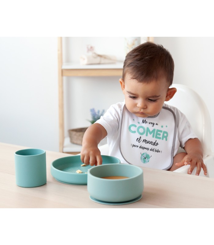 SET VAJILLA 3 PIEZAS SILICONA