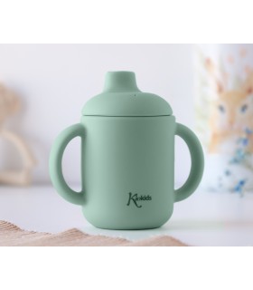 TAZA DE SILICONA CON ASAS