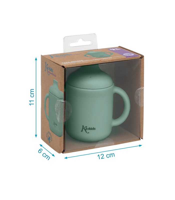 TAZA DE SILICONA CON ASAS