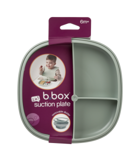 Plato 2 en 1 con ventosa y compatimentos extraíbles B.Box