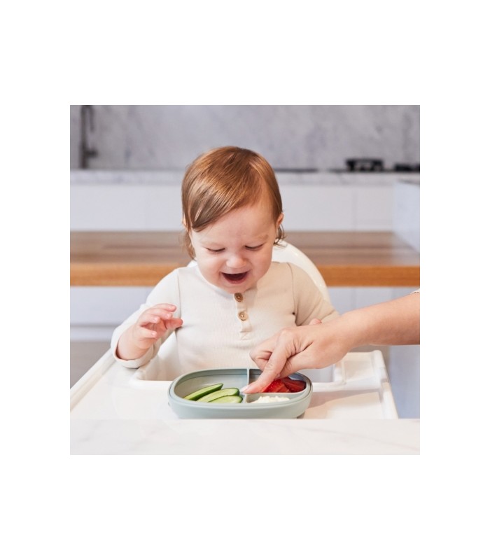 Plato 2 en 1 con ventosa y compatimentos extraíbles B.Box