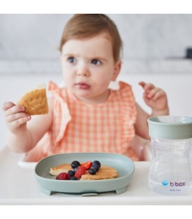 Plato 2 en 1 con ventosa y compatimentos extraíbles B.Box