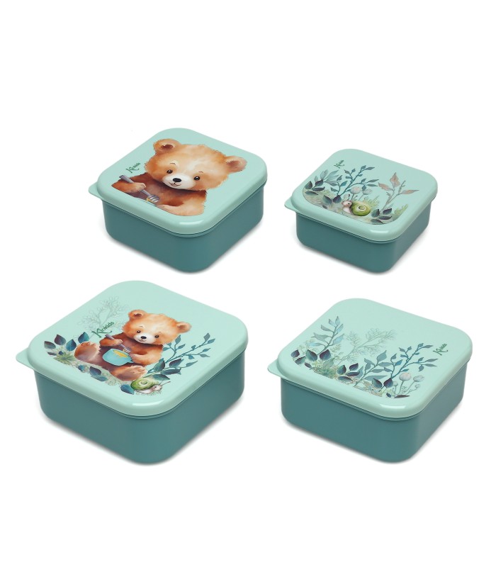 SET PORTA-ALIMENTOS 4 UNIDADES