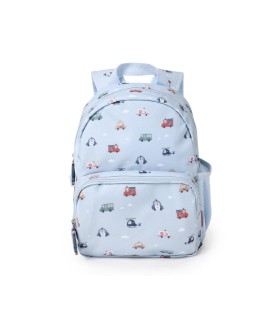 Mochila Infantil City Cars Personalizable