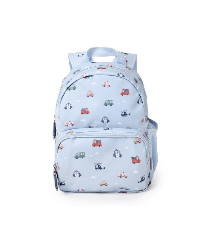 Mochila Infantil City Cars Personalizable