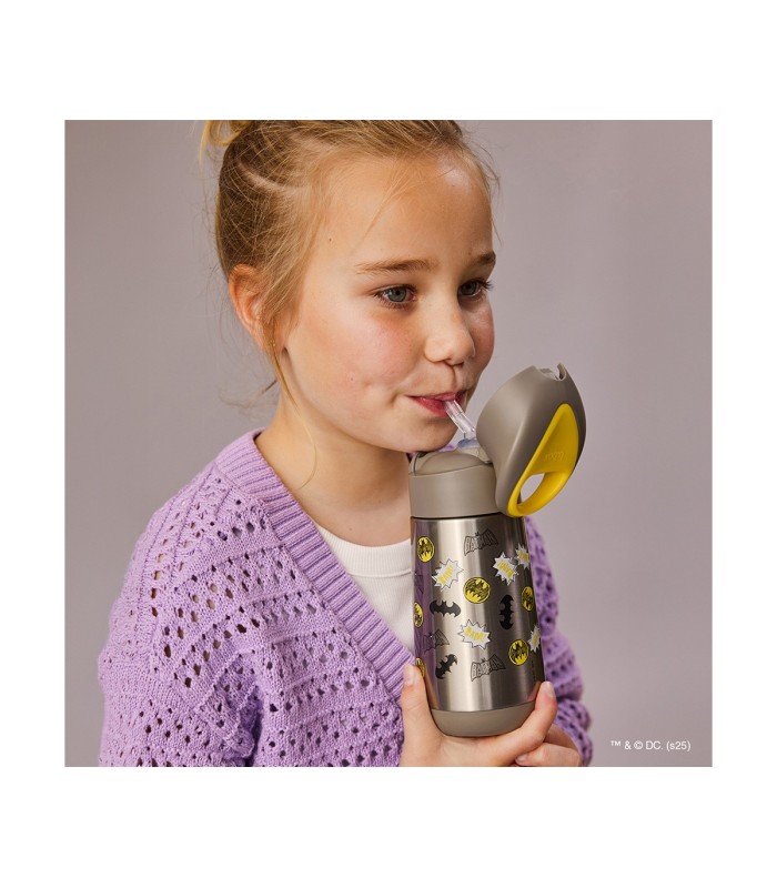 Botella Térmica con Pajita 350 ml Batman