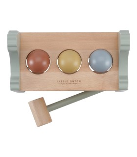 BANCO GOLPEO CON BOLA PEQUEÑA GRANJA FSC