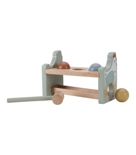 BANCO GOLPEO CON BOLA PEQUEÑA GRANJA FSC