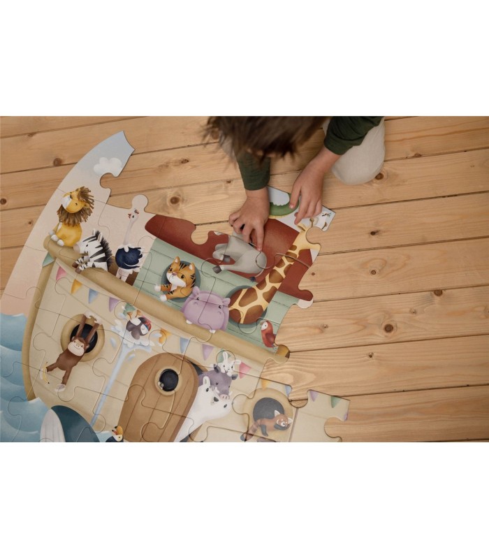 PUZLE DE SUELO ARCA DE NOE FSC LITTLE DUTCH