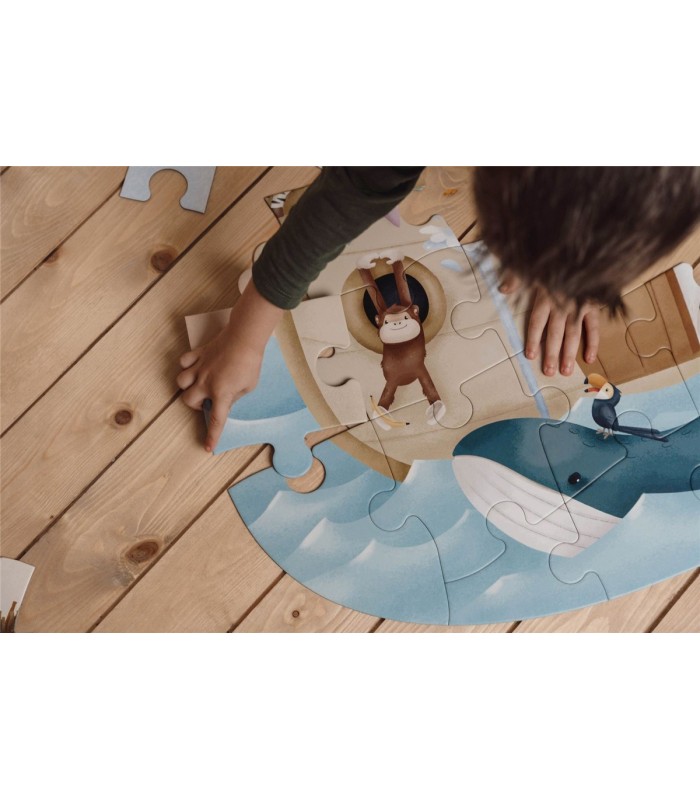 PUZLE DE SUELO ARCA DE NOE FSC LITTLE DUTCH