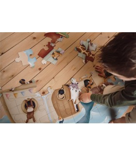 PUZLE DE SUELO ARCA DE NOE FSC LITTLE DUTCH