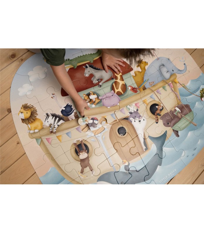 PUZLE DE SUELO ARCA DE NOE FSC LITTLE DUTCH