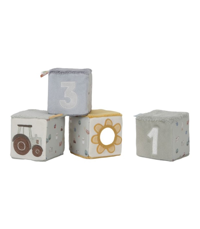 CUBOS BLANDITOS APILABLE PEQUEÑA GRANJA