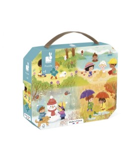 PUZLE LAS ESTACIONES- 36 PZAS