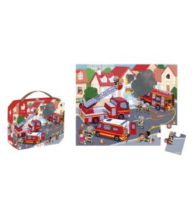 PUZLE BOMBEROS - 24 PZAS