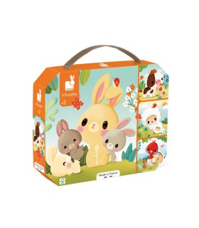 GRANJA - PUZLES EVOLUTIVOS DE LOS ANIMALES DE LA GRANJA