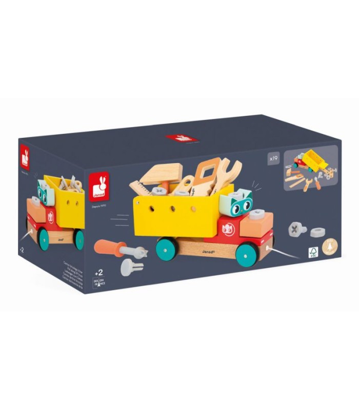 BRICO'KIDS - CAMIÓN DE TIRAR BRICOLAJE