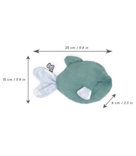 PEZ DE PELUCHE CALMANTE 14CM