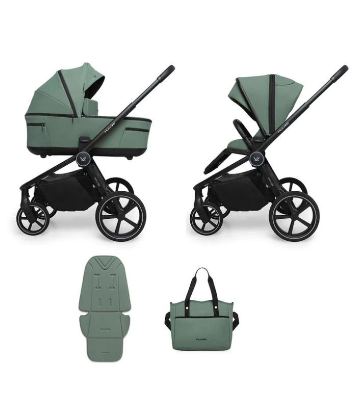 Muuvo Five Carro de Bebé Duo con Accesorios Incluidos