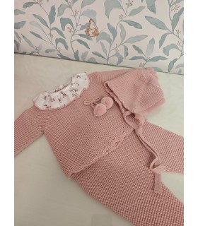 Conjunto lana 3 piezas invierno