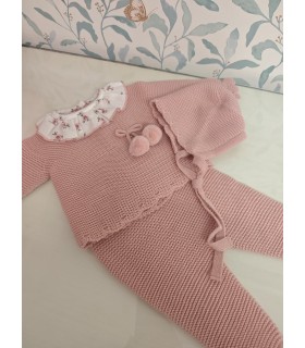 Conjunto lana 3 piezas invierno