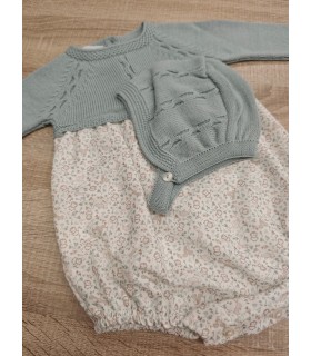 Pelele lana y capota