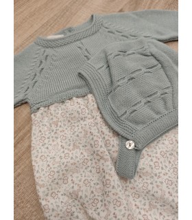 Pelele lana y capota