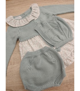 Jesusín 3 piezas bebé punto