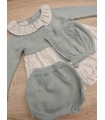 Jesusín 3 piezas bebé punto