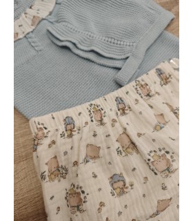 Conjunto 3 piezas azul