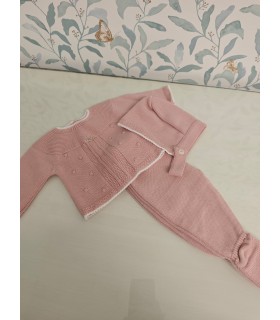 Conjunto bebé punto