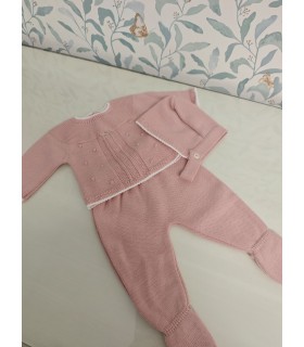 Conjunto bebé punto