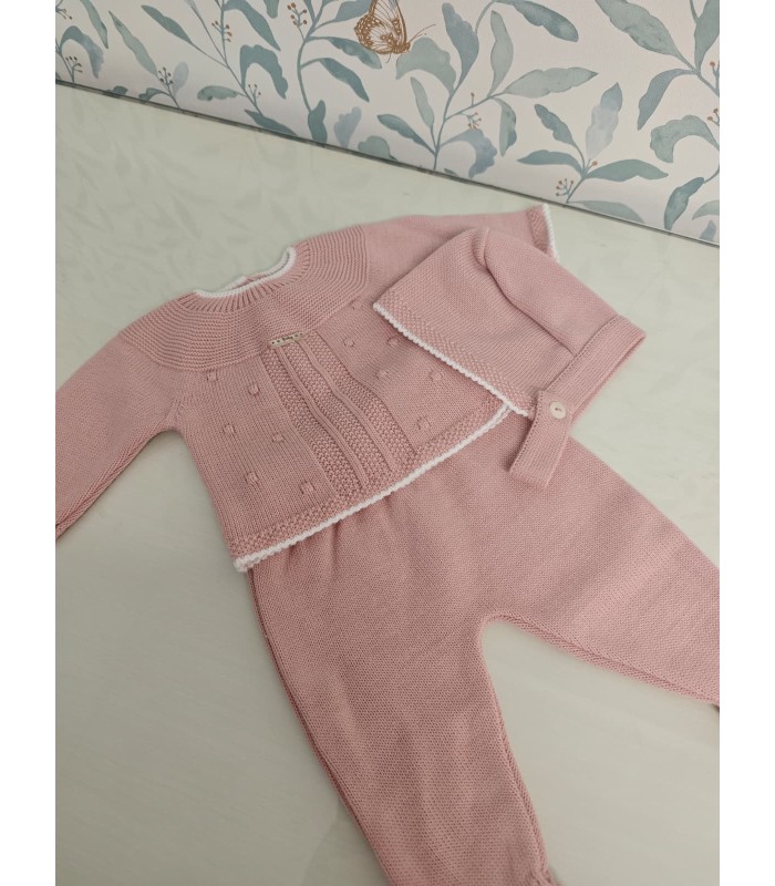 Conjunto bebé punto
