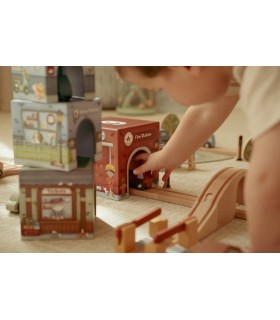 TORRE ENCAJABLE CIUDAD CON COCHES LITTLE