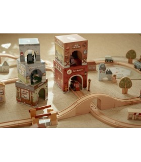 TORRE ENCAJABLE CIUDAD CON COCHES LITTLE