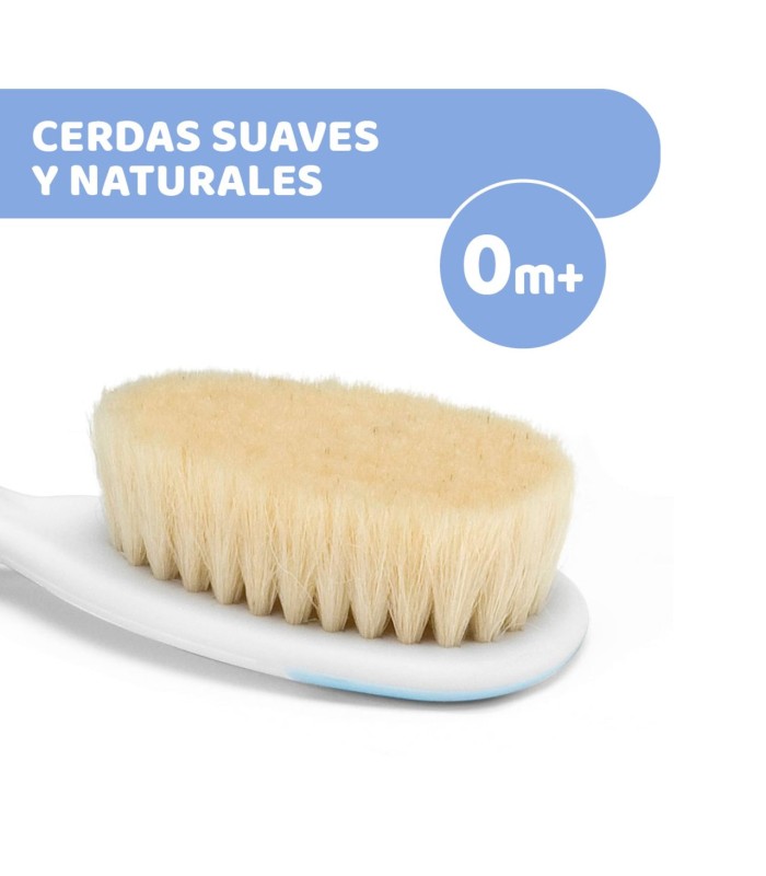 CEPILLO Y PEINE DE PELO NATURAL
