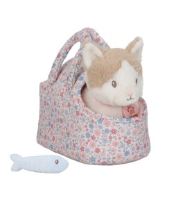 GATITO PELUCHE MARLEY CON BOLSA LITTLE DUTCH