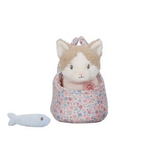 GATITO PELUCHE MARLEY CON BOLSA LITTLE DUTCH