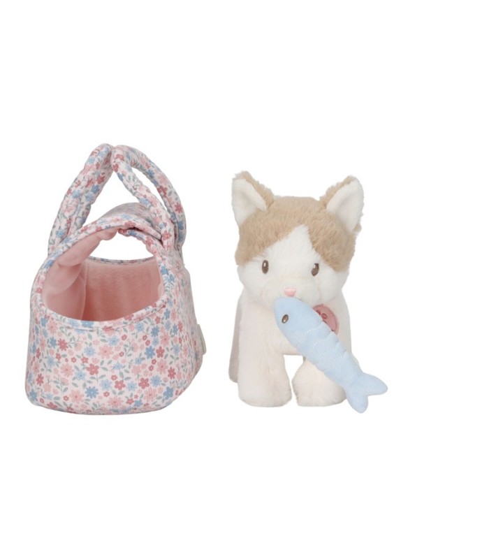 GATITO PELUCHE MARLEY CON BOLSA LITTLE DUTCH
