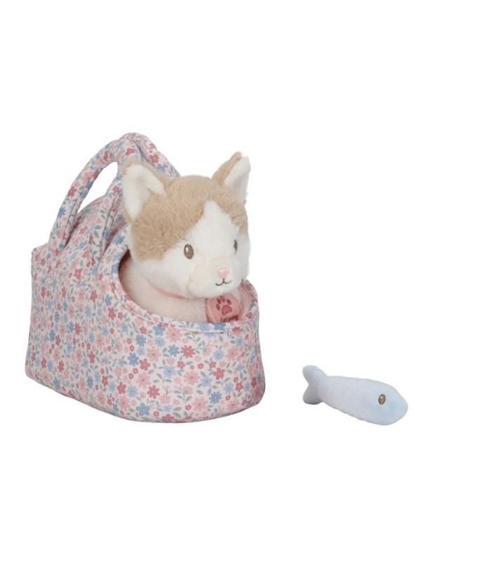 GATITO PELUCHE MARLEY CON BOLSA LITTLE DUTCH