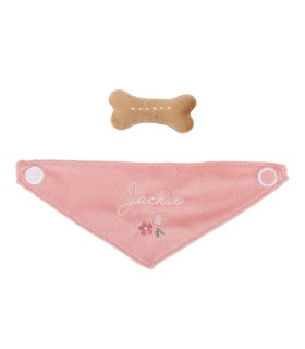 PERRITO PELUCHE JACKIE CON BOLSA LITTLE DUTCH