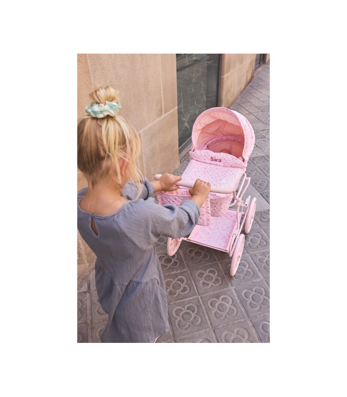 Carrito para Muñecas Flowers Personalizable