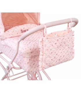Carrito para Muñecas Flowers Personalizable