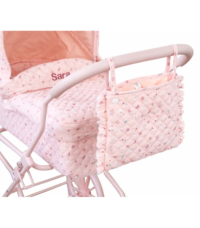 Carrito para Muñecas Flowers Personalizable