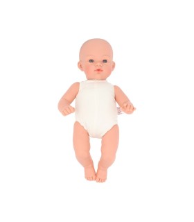 Muñeco Mateo con Peto Vichy Azul